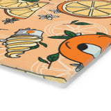 Orange Swirl Cutting Board
