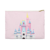 Pink Castle Flat Packing Bag