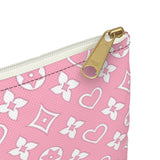 Pink Monogram Flat Packing Bag